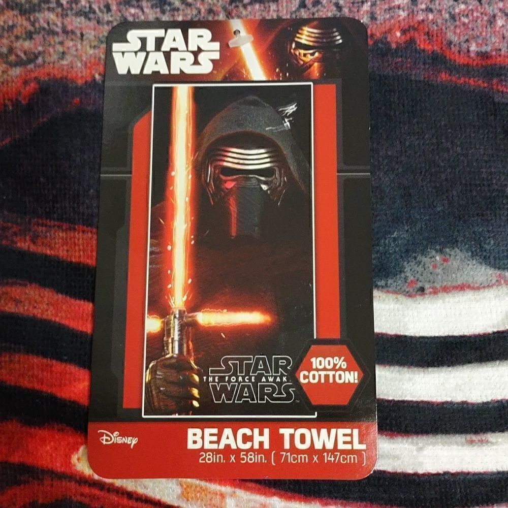 Star Wars "The Force Awakens" Beach Towel